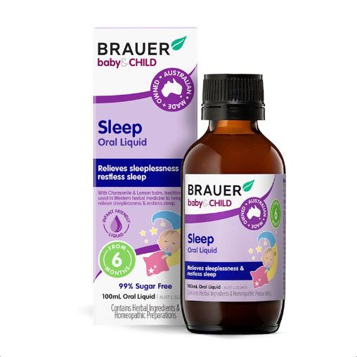 Siro giúp bé ngủ ngon Brauer sleep 100ml