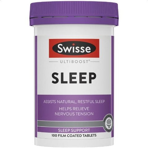 Viên uống hỗ trợ điều trị mất ngủ Swisse Ultiboost Sleep 60 viên
