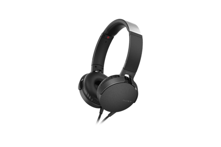 Sony Extra Bass Headphones - Black (MDRXB550APB)