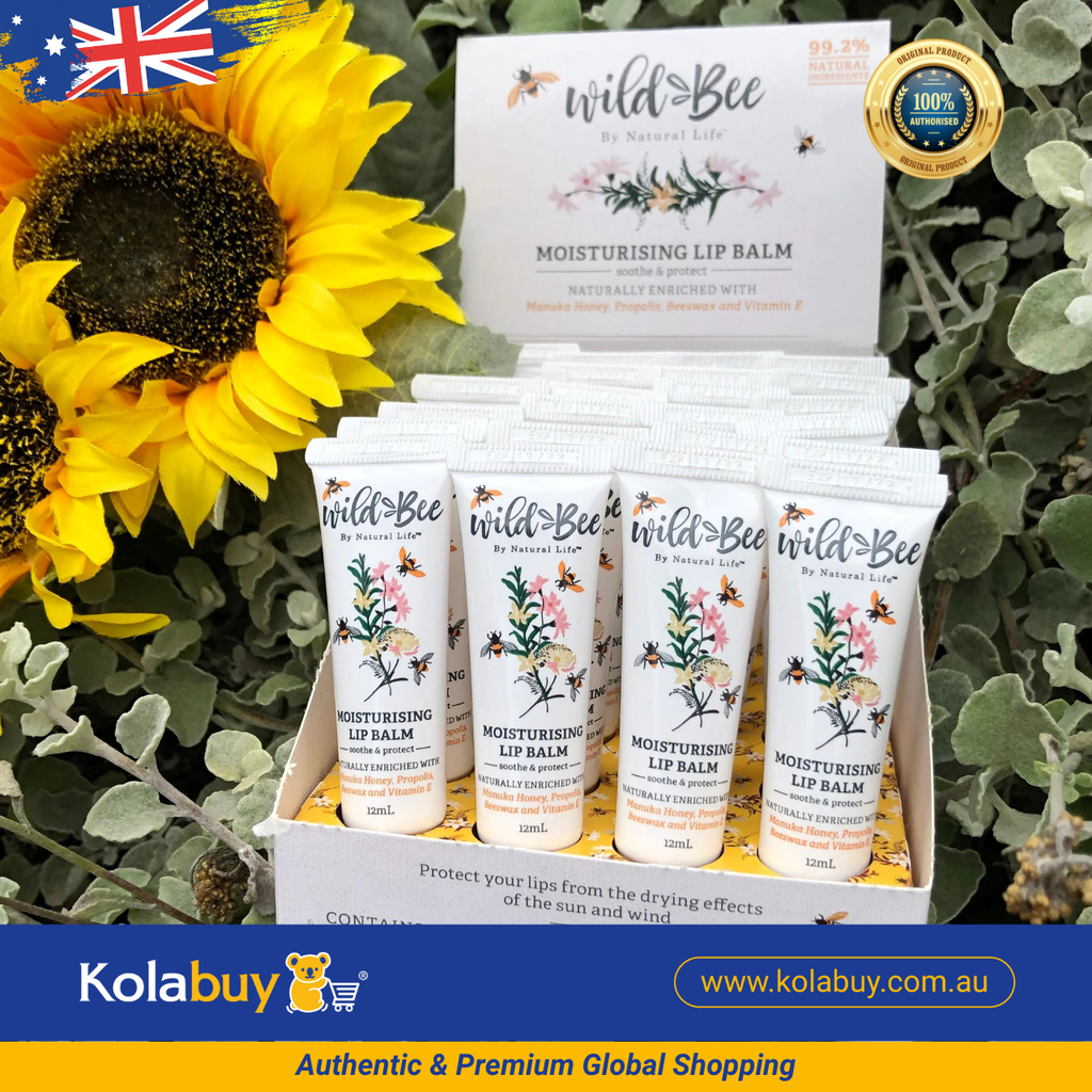 Son dưỡng môi Wild Bee Moisturising Lip Balm 12mL