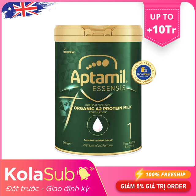 [KolaSub: Tặng 5% & 100% Freeship] Dịch vụ đặt giao sữa định kỳ từ Úc - Sữa Aptamil Essensis