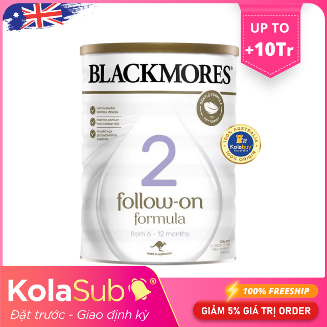 [KolaSub: Tặng 5% & 100% Freeship] Dịch vụ đặt giao sữa định kỳ từ Úc - Sữa Blackmores