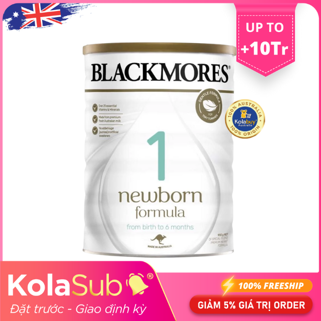 [KolaSub: Tặng 5% & 100% Freeship] Dịch vụ đặt giao sữa định kỳ từ Úc - Sữa Blackmores