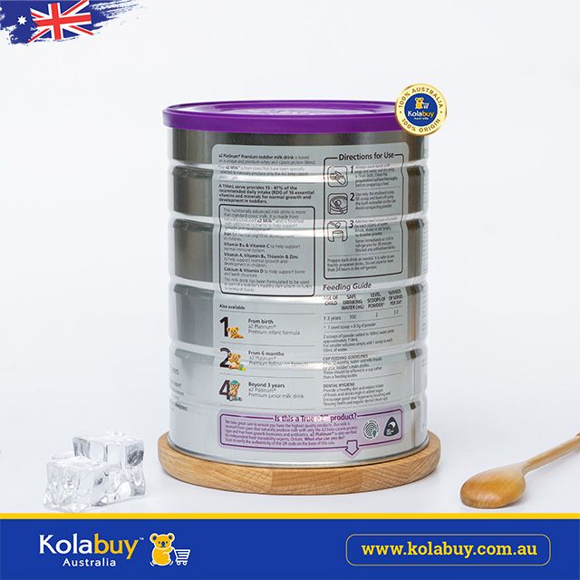 Sữa bột A2 Platinum số 3 cho bé từ 1-3 tuổi 900g