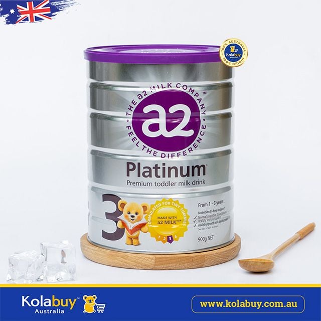 Sữa bột A2 Platinum số 3 cho bé từ 1-3 tuổi 900g