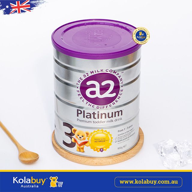Sữa bột A2 Platinum số 3 cho bé từ 1-3 tuổi 900g