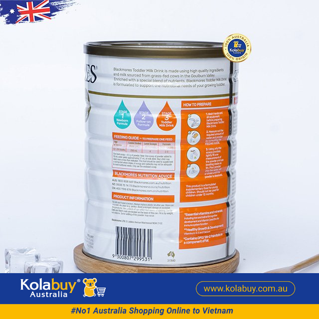 Sữa Blackmores Úc số 3 cho bé từ 1-3 tuổi 900g