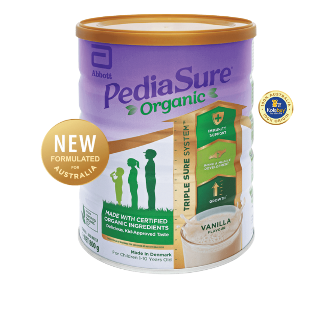 Sữa bột cho bé vị Vani PediaSure Organic Úc 800g