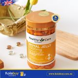Viên uống sữa ong chúa Healthy Care Royal Jelly 1000 365 viên