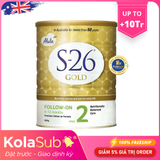 [KolaSub: Tặng 5% & 100% Freeship] Dịch vụ đặt giao sữa định kỳ từ Úc - Sữa S26 Gold