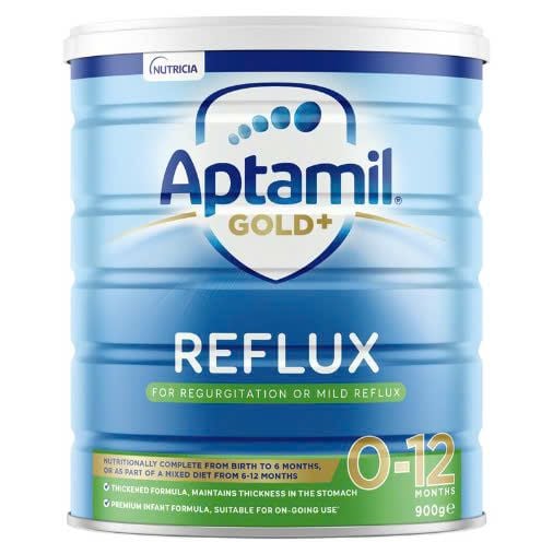 Sữa Aptamil Gold+ Reflux Baby Infant Formula Regurgitation or Mild Reflux From Birth to 12 Months 900g