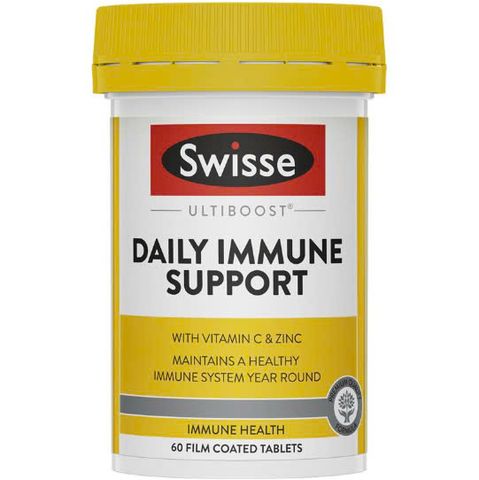 Viên uống hỗ trợ tăng sức đề kháng Swisse Daily Immune Support 60 viên