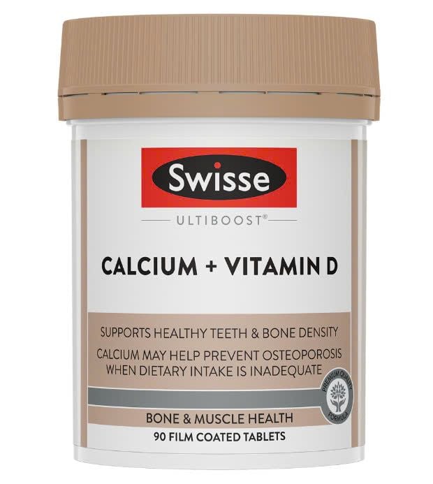 Viên uống Swisse Ultiboost Calcium + Vitamin D 90 viên
