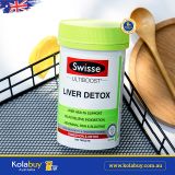 Viên uống bổ gan và thải độc gan Swisse Ultiboost Liver Detox 200 viên