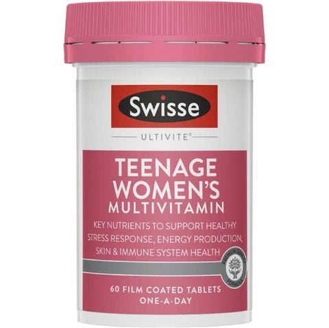 Swisse Teenage Ultivite Women's 60 Tablets