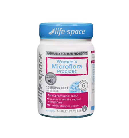 Viên uống vi sinh nội môi phụ nữ Life-Space Women's Microflora Probiotic 60 viên