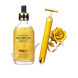 Tinh chất vàng Dưỡng da Thera Lady 24K Pure Gold Ampoule 100ml tặng Thanh Lăn mặt