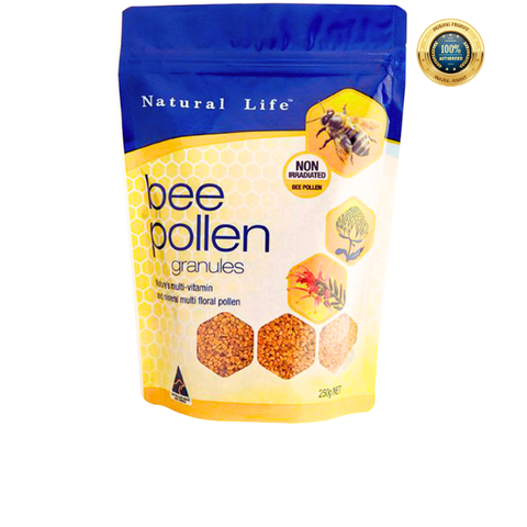 Hạt phấn hoa ong Natural Life Úc Bee Pollen 250g