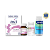 [Special Set] Bộ tứ bầu Úc Elevit & DHA Bio Island & Canxi bầu Ostelin & Sắt Blackmores (Discount đến 30%)