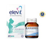 [Special Set] Chăm sóc sức khỏe sau sinh và làm đẹp Elevit 60v & Da, móng, tóc 60v Blackmores (Discount đến 30%)