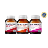 [Special Set] Chăm sóc sức khỏe của Blackmores Úc Cân bằng đường huyết Sugar Balance & Mỡ máu Cholesterol & Phòng ngừa Gout (Discount đến 30%)