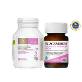 [Special Set] Chăm sóc mẹ bầu Úc Sắt Blackmores & DHA Bio Island (Discount đến 30%)