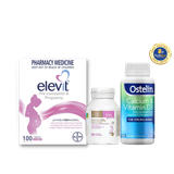 [Special Set] Chăm sóc mẹ bầu Úc Elevit & DHA Bio Island & Canxi bầu Ostelin (Discount đến 30%)