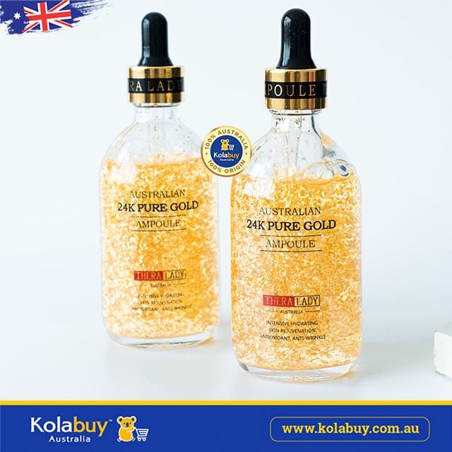 Tinh chất vàng Dưỡng da Thera Lady 24K Pure Gold Ampoule 100ml