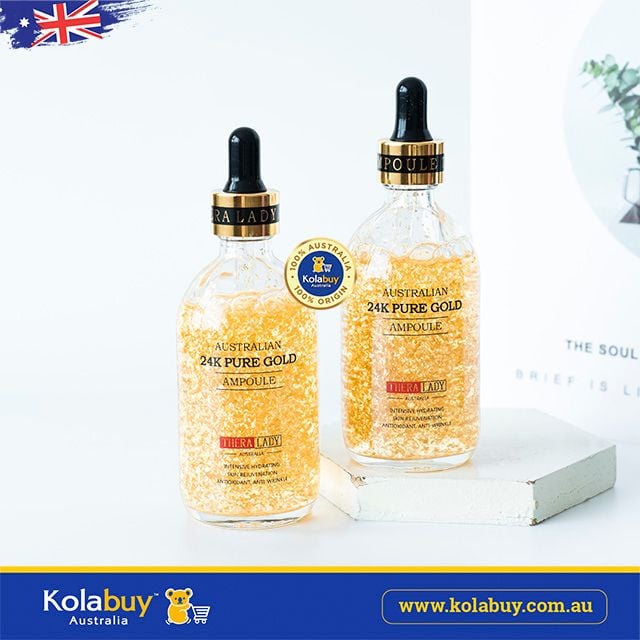 Tinh chất vàng Dưỡng da Thera Lady 24K Pure Gold Ampoule 100ml