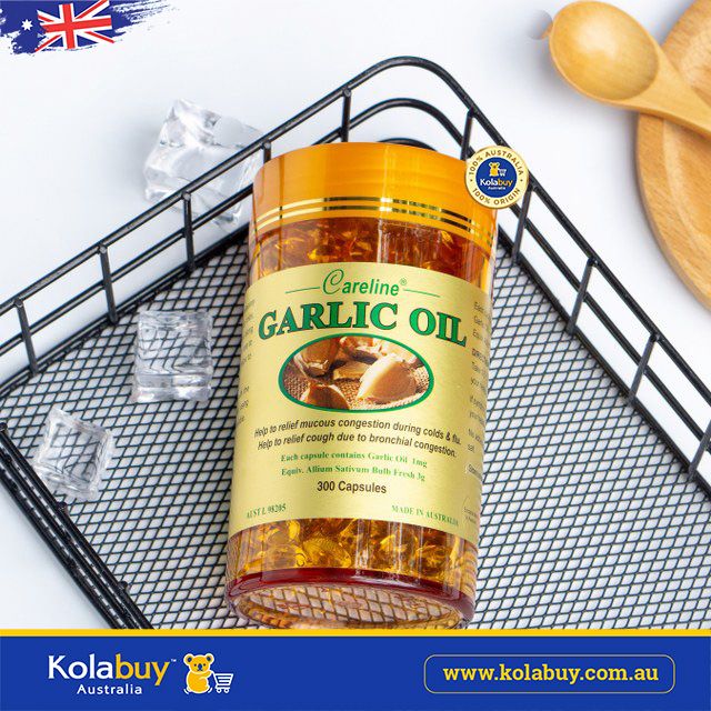Viên uống Tinh dầu tỏi Careline Garlic 300 viên