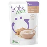 Bột ăn dặm Bubs Organic Baby Ancient Grain Porridge 120g