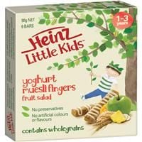 Heinz Little Kids Muesli Fingers Fruit Salad 6 Pack