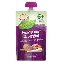 Raffertys Garden 6 Months Hearty Beef & Veggie Puree 120g