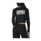 AVENUE LONG SLEEVE BLACK CROP