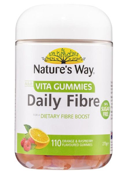 Kẹo dẻo Bổ sung Chất Xơ Nature’s Way Vita Gummies Daily Fibre 110 Viên