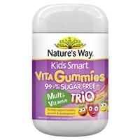 Nature's Way Kids Smart Vita Gummies Sugar Free Multi-Vitamin Trio 150 Pastilles