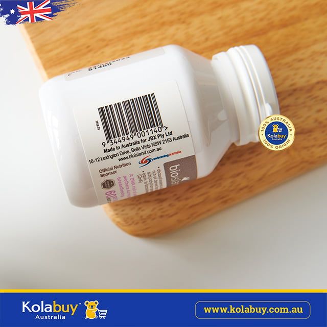 Viên uống DHA bầu Úc Bio Island DHA for Pregnancy 60 viên