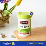 Viên uống thải độc gan Swisse Ultiboost Liver Detox 120 viên