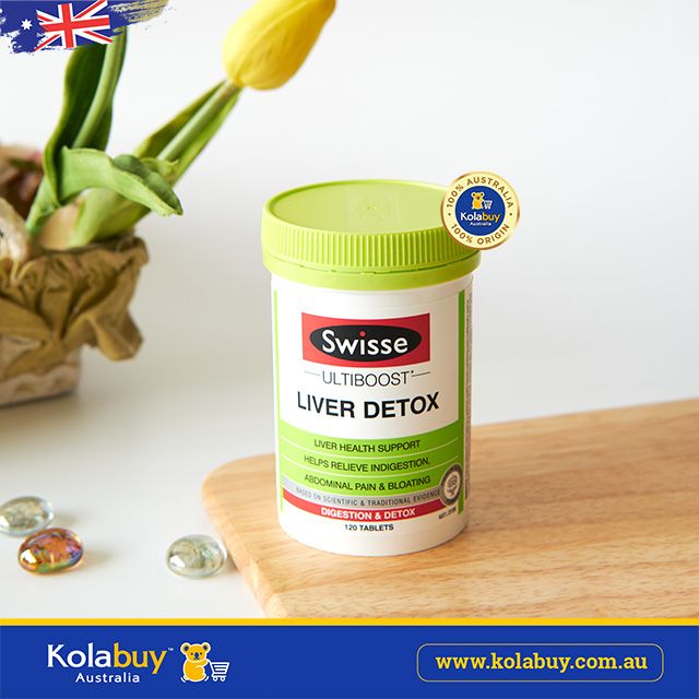 Viên uống thải độc gan Swisse Ultiboost Liver Detox 120 viên