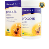 Viên uống keo ong Natural Life Úc Propolis Capsules 2000mg 365 viên