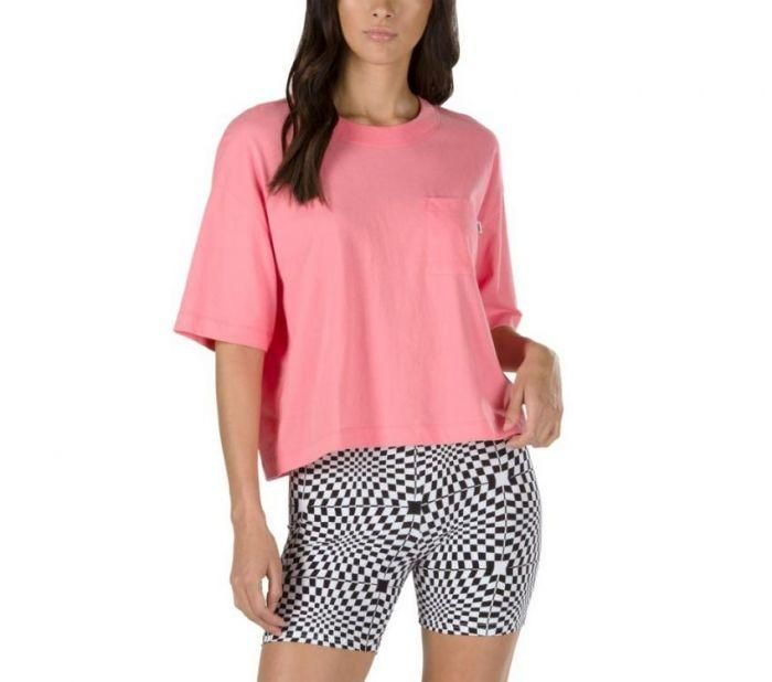 BRUSH OFF STRAWBERRY PINK SHORT SLEEVE TOP