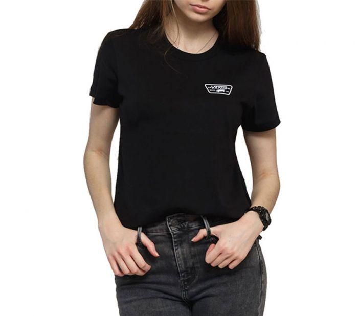 FULL PATCH BLACK CREW TEE