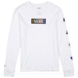 VANS X HARRY POTTER KIDS FOUR HOUSES WHITE LONG SLEEVE