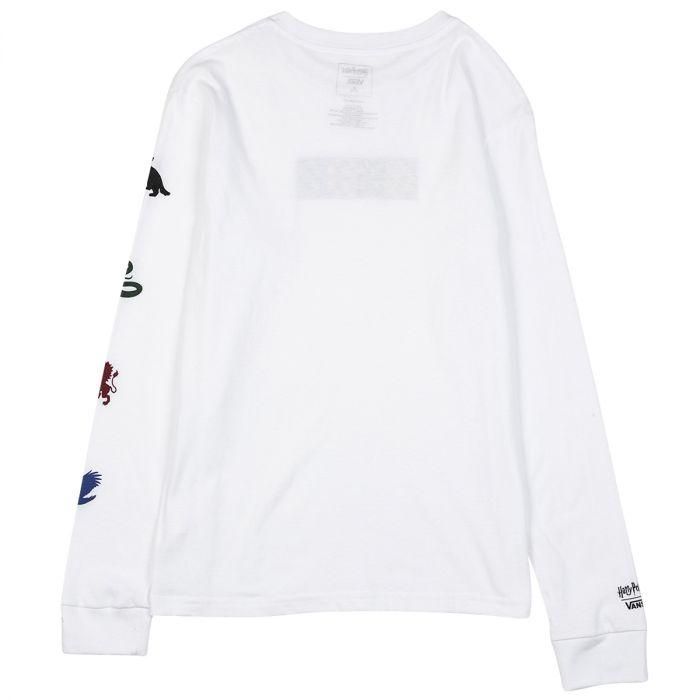 VANS X HARRY POTTER KIDS FOUR HOUSES WHITE LONG SLEEVE