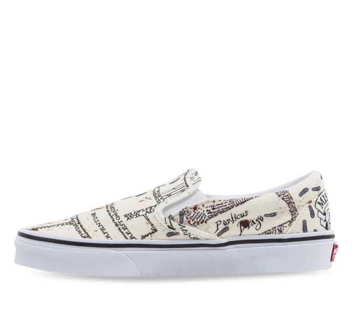 VANS X HARRY POTTER CLASSIC SLIP ON MARAUDERS MAP