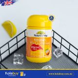 Kẹo dẻo Bổ sung Vitamin C và Kẽm Nature's Way Kids Smart Vita Gummies Vitamin C + Zinc 60 Viên