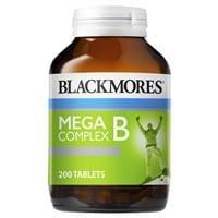 Blackmores Mega B Complex 200 Tablets