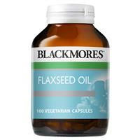 Blackmores Flaxseed Oil 1000mg 100 Vegetarian Capsules
