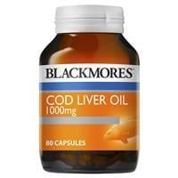 Blackmores Cod Liver Oil 1000mg 80 Capsules
