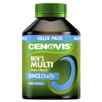 Cenovis Once Daily Men's Multi Vitamins & Minerals 100 Capsules